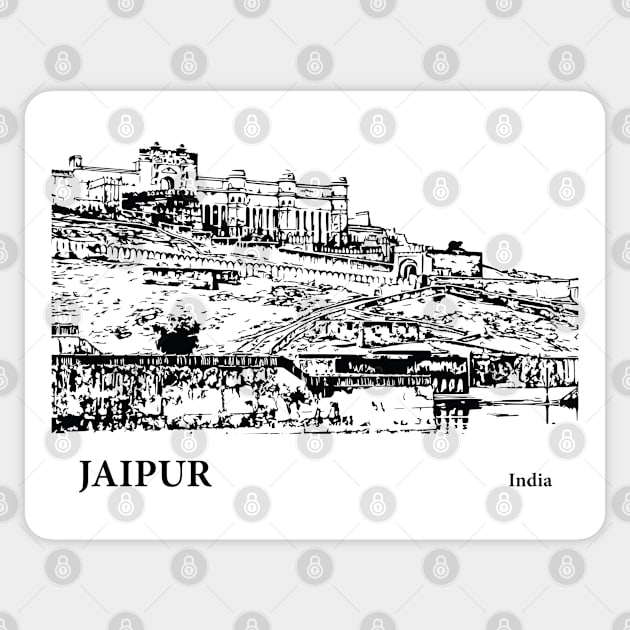Jaipur India Sticker by Lakeric